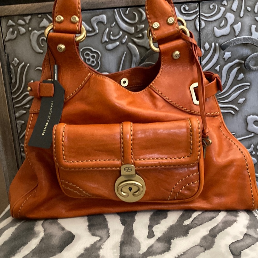 Made in Italy leather tote